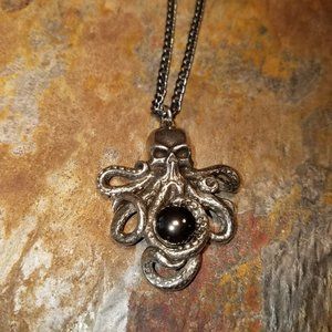 Pewter Necklace.